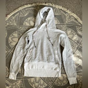 Rip Curl extra small gray hooded sweatshirt used